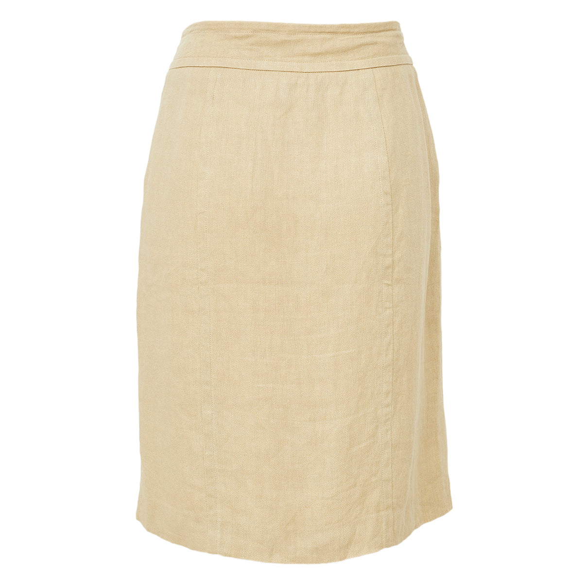 Saia Max Mara Midi Caqui Tam 36 BR
