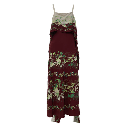 Vestido Double Estampa Vinho Tam G BR