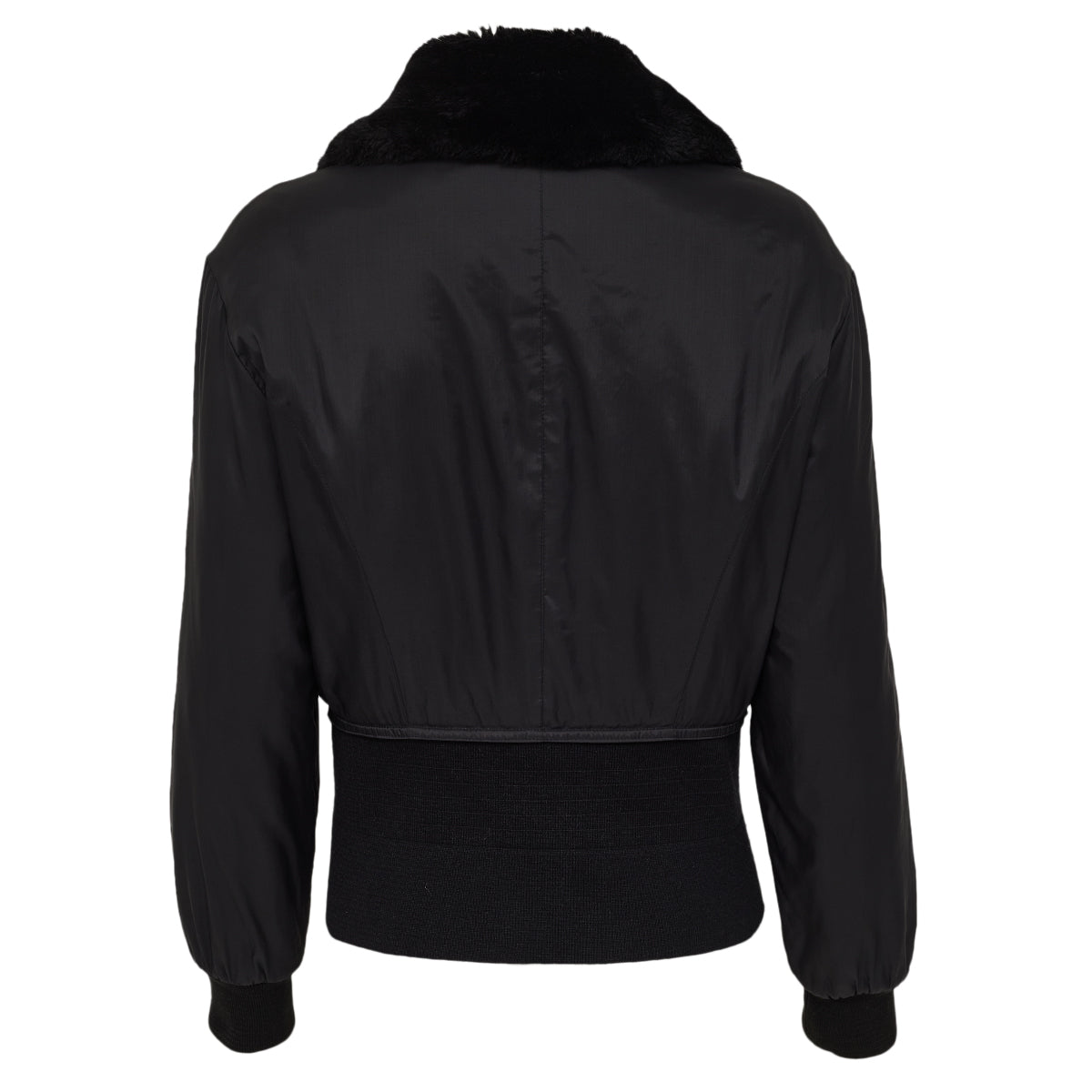 Casaco Dolce&Gabbana Preto Pelinho Tam 36 Br