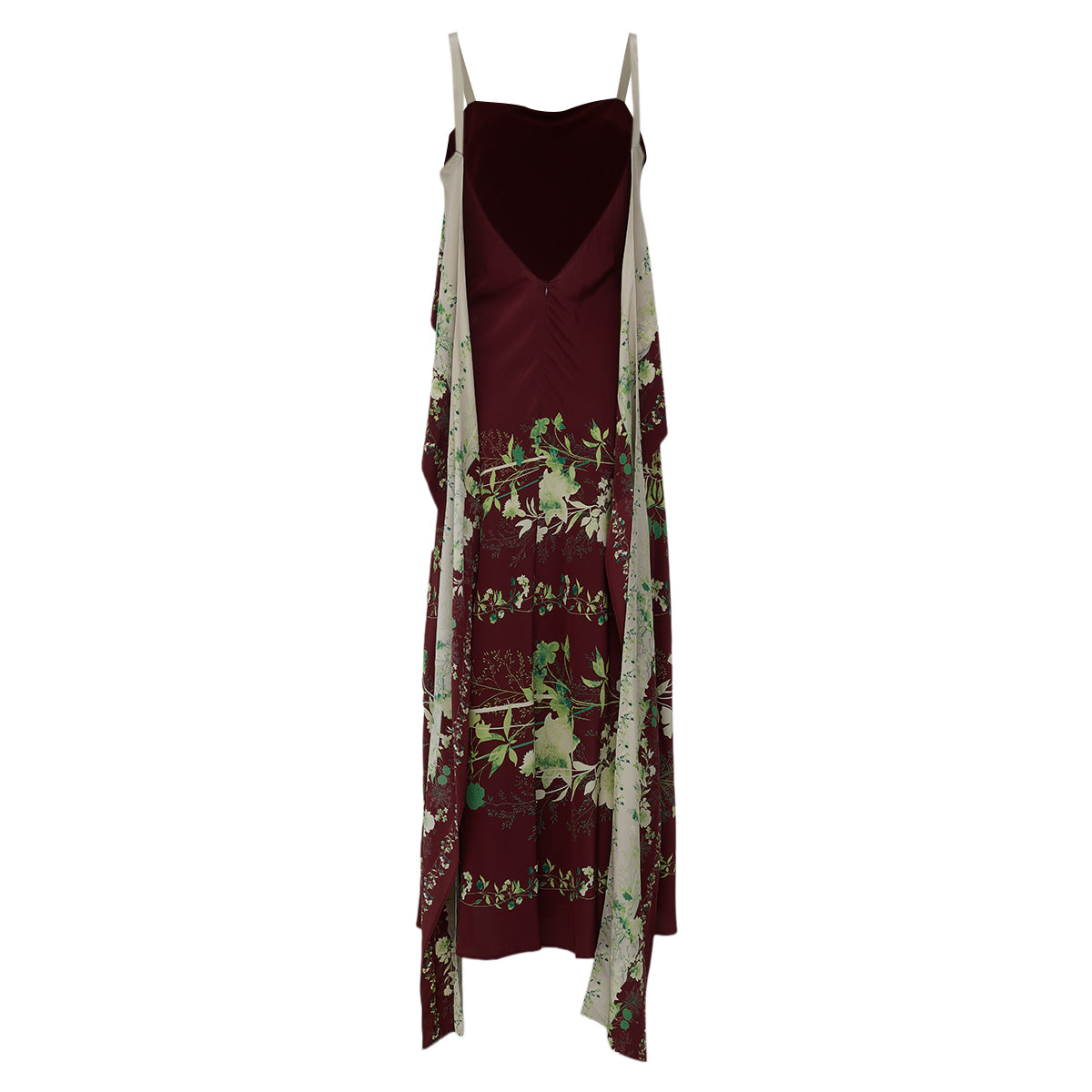 Vestido Double Estampa Vinho Tam G BR