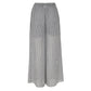 Calça Chanel Listrada Azul Tam 36 Br