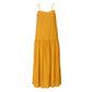 Vestido Paula Raia Amarelo Alçinha Tam 34 BR