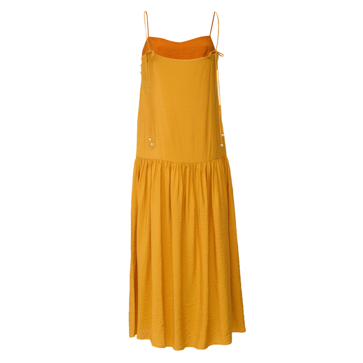 Vestido Paula Raia Amarelo Alçinha Tam 34 BR