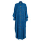 Vestido Schiaparelli Azul Longo Tam M BR