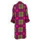 Conjunto Paula raia Tweed Rosa Xadrez Tam 36 BR