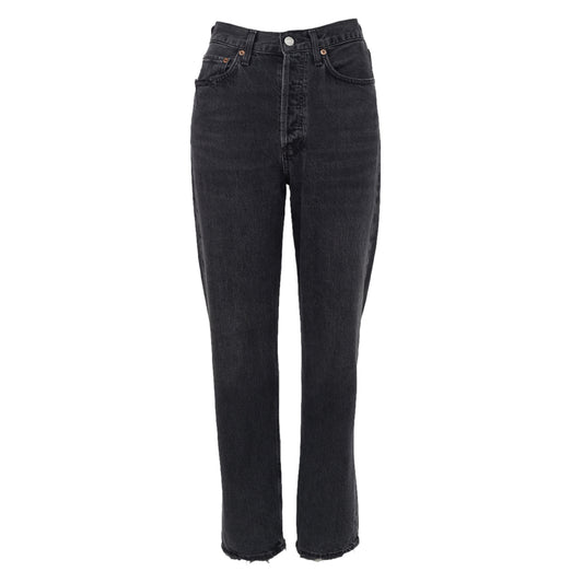 Calça Agolde Jeans Preta Tam 34 BR