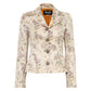 Blazer Dolce&Gabbana Estampa Florida Tam 36 Br