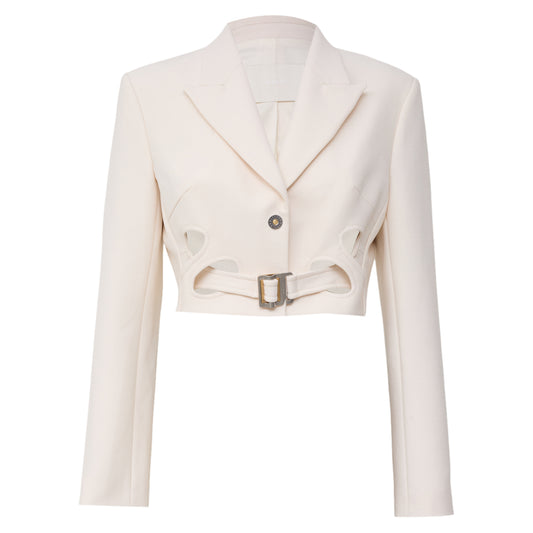 Conjunto Didolee Off-White Assimétrico Tam 36 Br