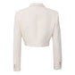 Conjunto Didolee Off-White Assimétrico Tam 36 Br