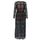 Vestido Paula Raia Preto Com Forro Rosa Tam 36 BR