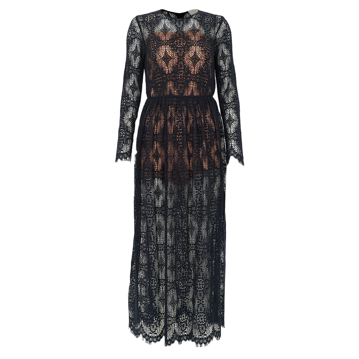 Vestido Paula Raia Preto Com Forro Rosa Tam 36 BR