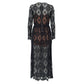 Vestido Paula Raia Preto Com Forro Rosa Tam 36 BR