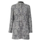 Casaco Chanel Tweed Azul Tam 40 Br