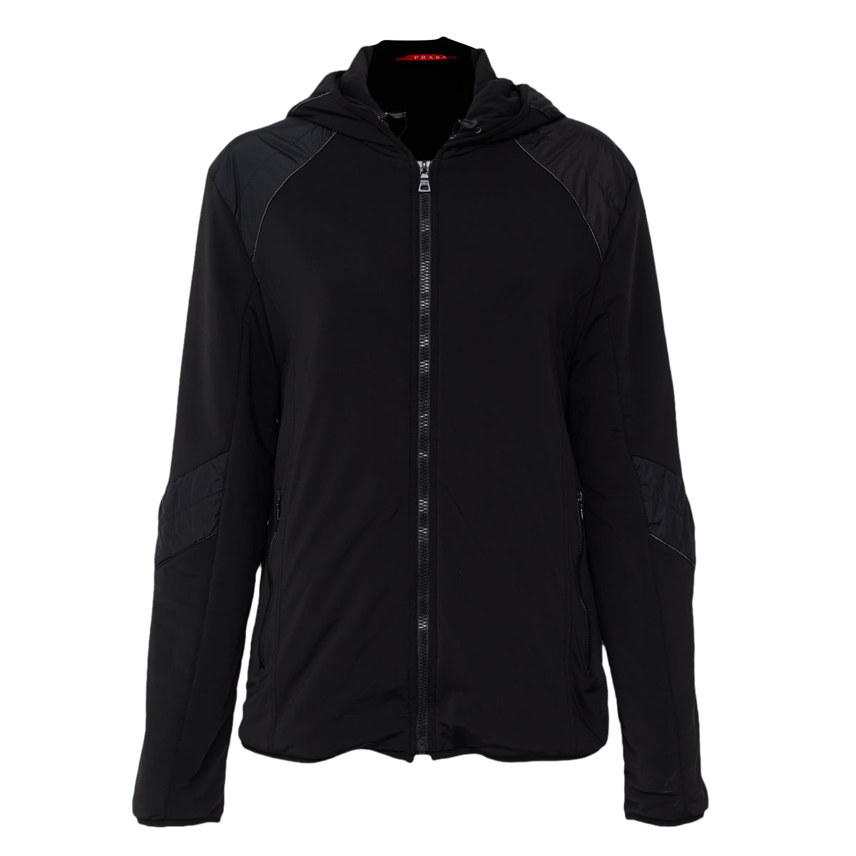 Jaqueta Prada Preta Nylon Tam M BR