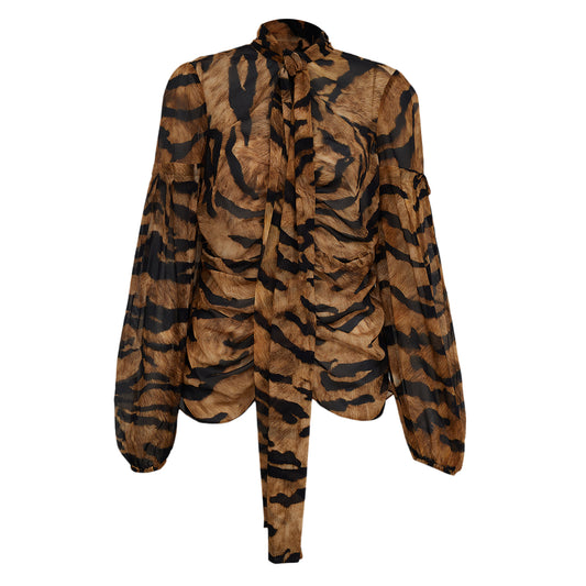 Blusa Dolce&Gabbana Estampa Oncinha Tam G BR