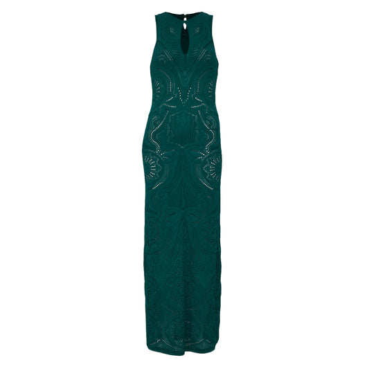 Vestido Roberto Cavalli Verde Tam 36 Br