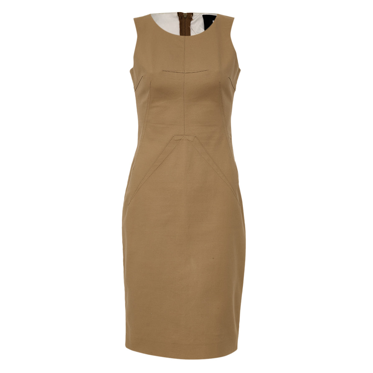 Vestido Dolce&Gabbana Caqui Tam 40 Br