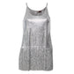 Blusa Paco Rabanne Aluminio Com Franjas Tam 32 Br