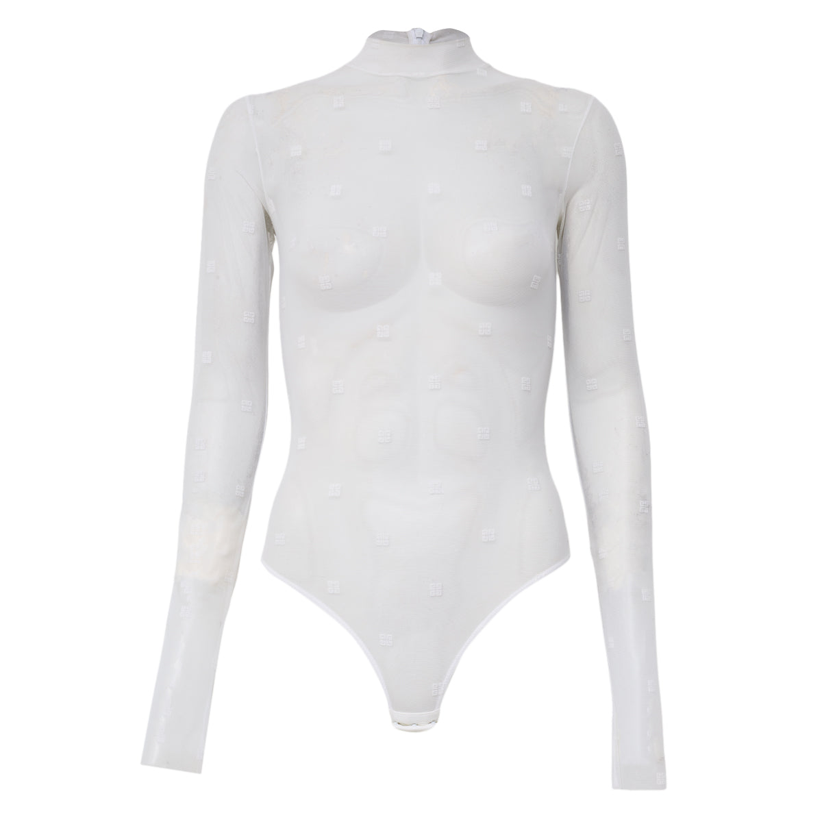 Body Givenchy Transparente Branco Tam P Br