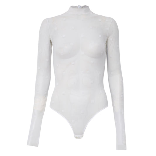 Body Givenchy Transparente Branco Tam P Br