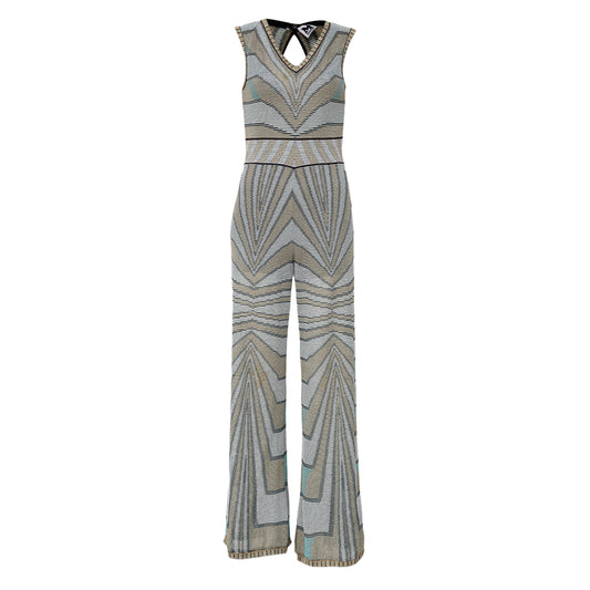 Macacão Missoni Cinza e Preto Tam 36 BR