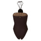 Conjunto Maio e Saia Adriana Degreas Marrom Tam P BR