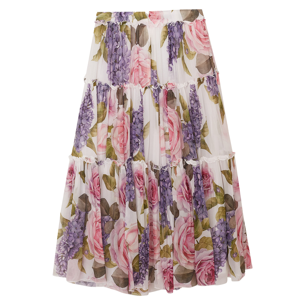 Saia Monnalisa Florida Infantil Tam. 10 Br