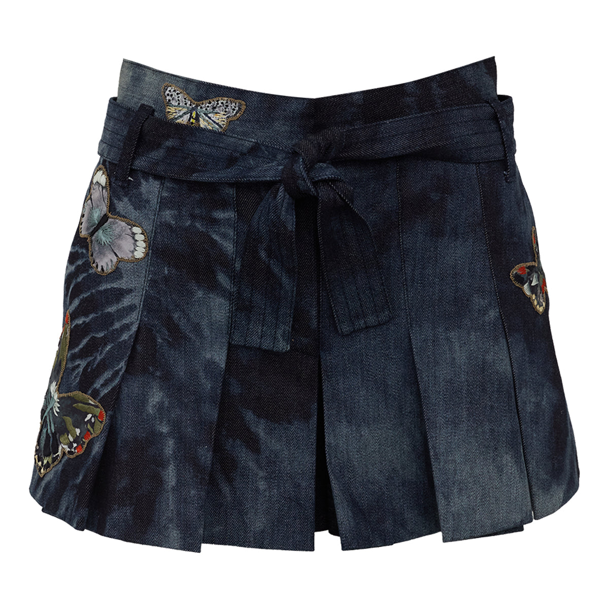Shorts Valentino Bordado Jeans Tam. PP BR