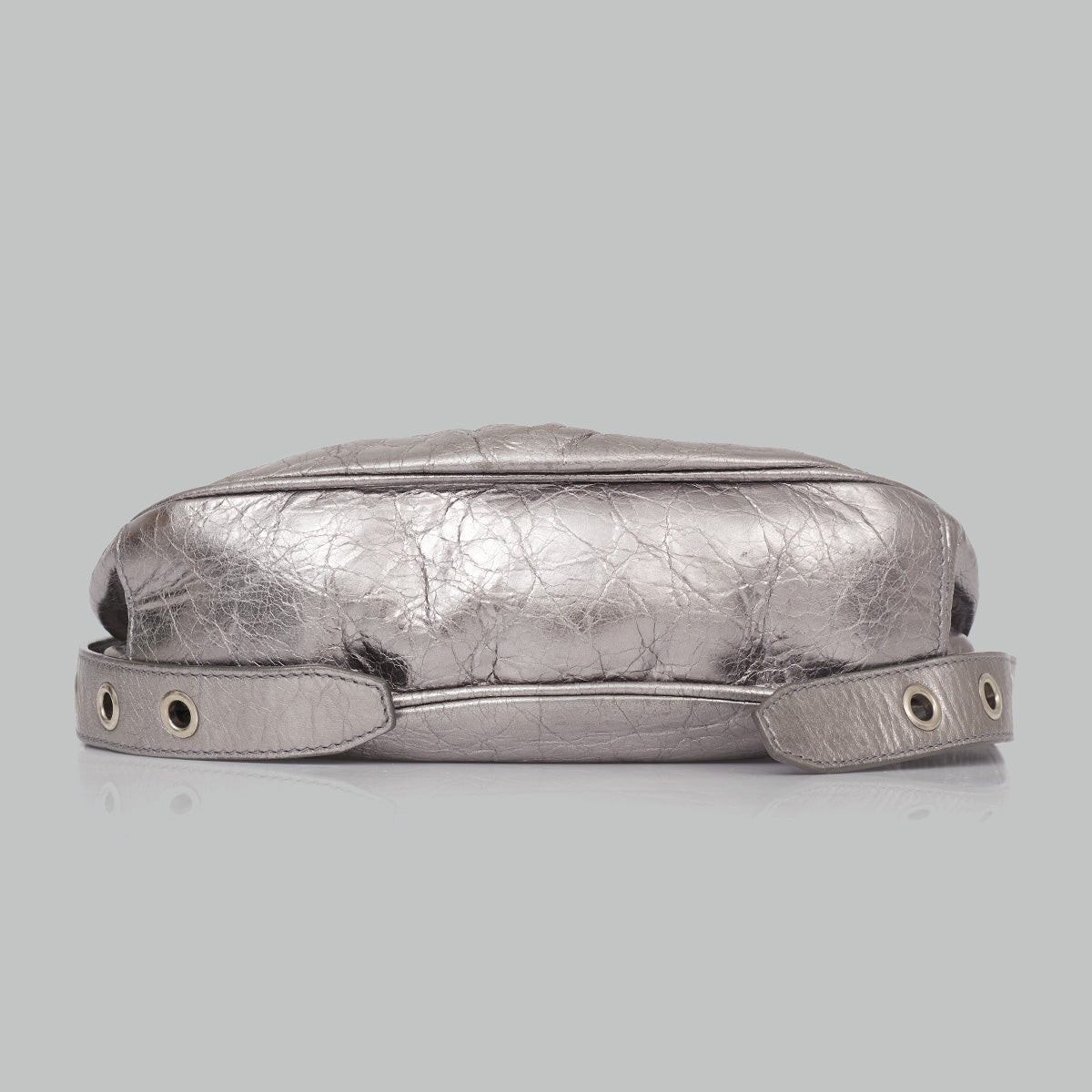 Bolsa Balenciaga Le Cagole Prateada XS
