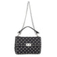 Bolsa Valentino Roman Stud Preta