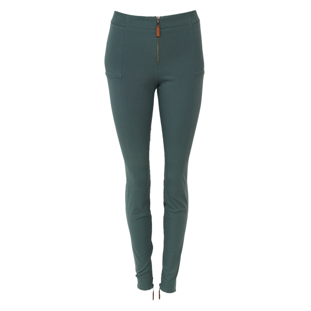 Calça Paula Raia Verde Tam 36 Br
