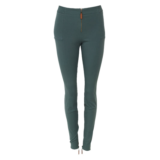 Calça Paula Raia Verde Tam 36 Br