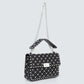 Bolsa Valentino Roman Stud Preta