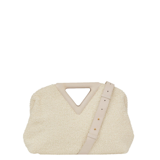 Bolsa Bottega Veneta Pouch Atoalhada com Alça