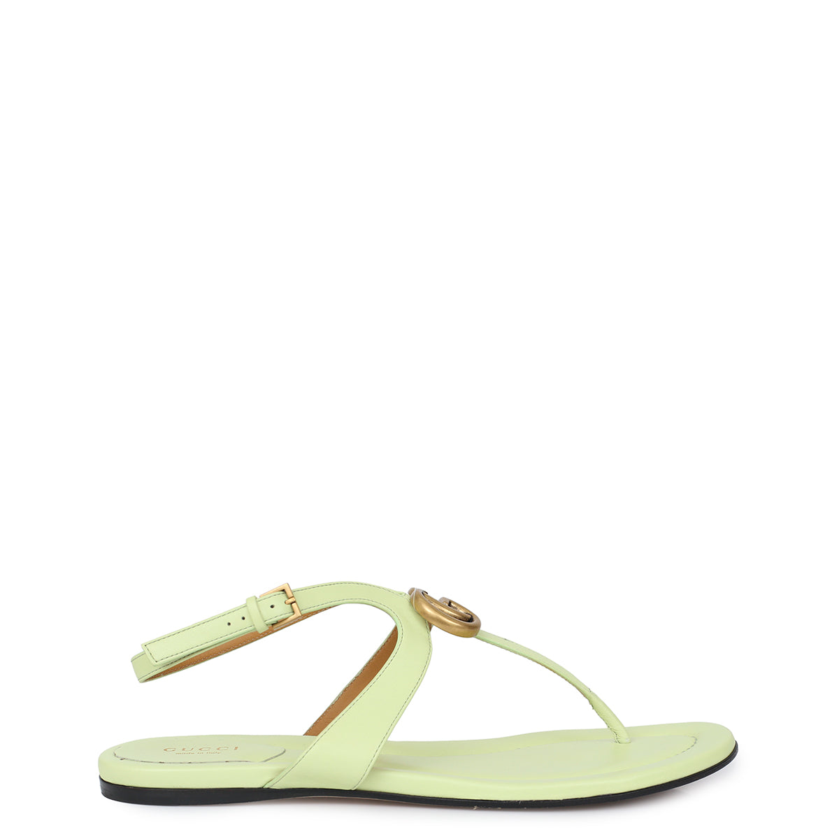 Rasteira Gucci Verde Tam. 37,5 Br