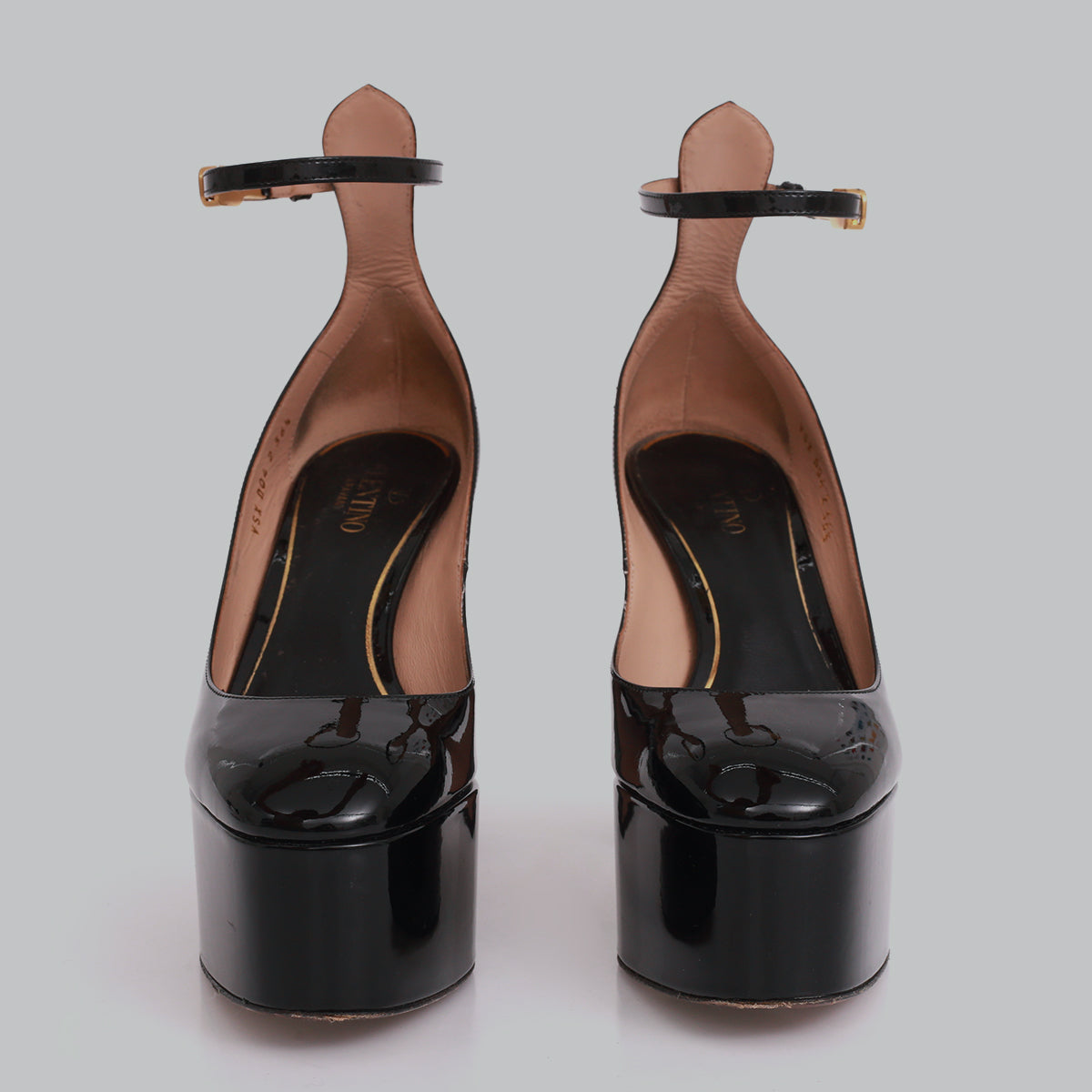 Sapato Valentino Tan-Go Plataform Pump Preto Tam. 34,5 Br