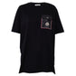 Camiseta Moncler Preta Tam P Br