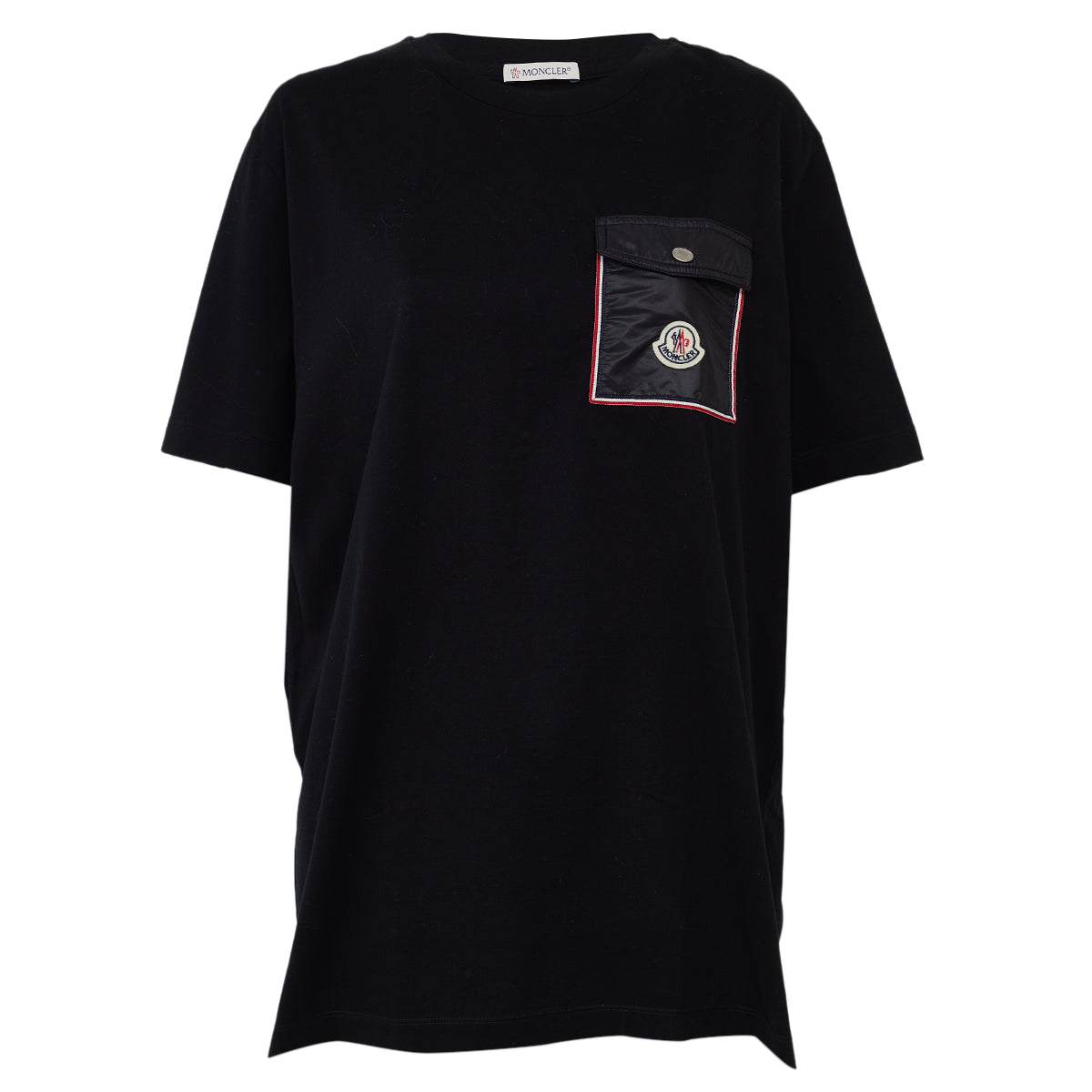 Camiseta Moncler Preta Tam P Br