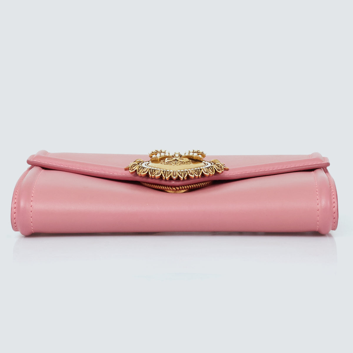 Bolsa Dolce & Gabanna Mini Envelope Devotion Belt Rosa