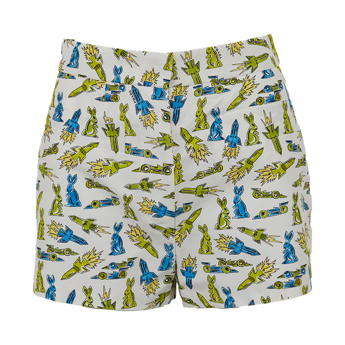 Shorts Prada Estampado Tam. PP BR