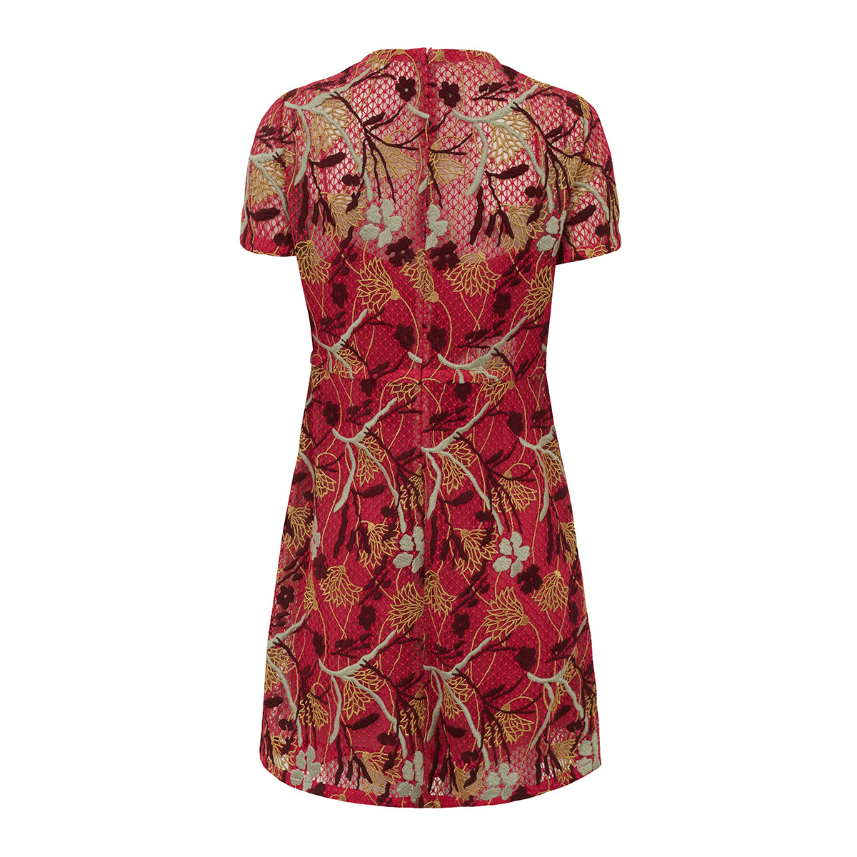 Vestido Valentino Bordado Rosa TAM. 42 BR