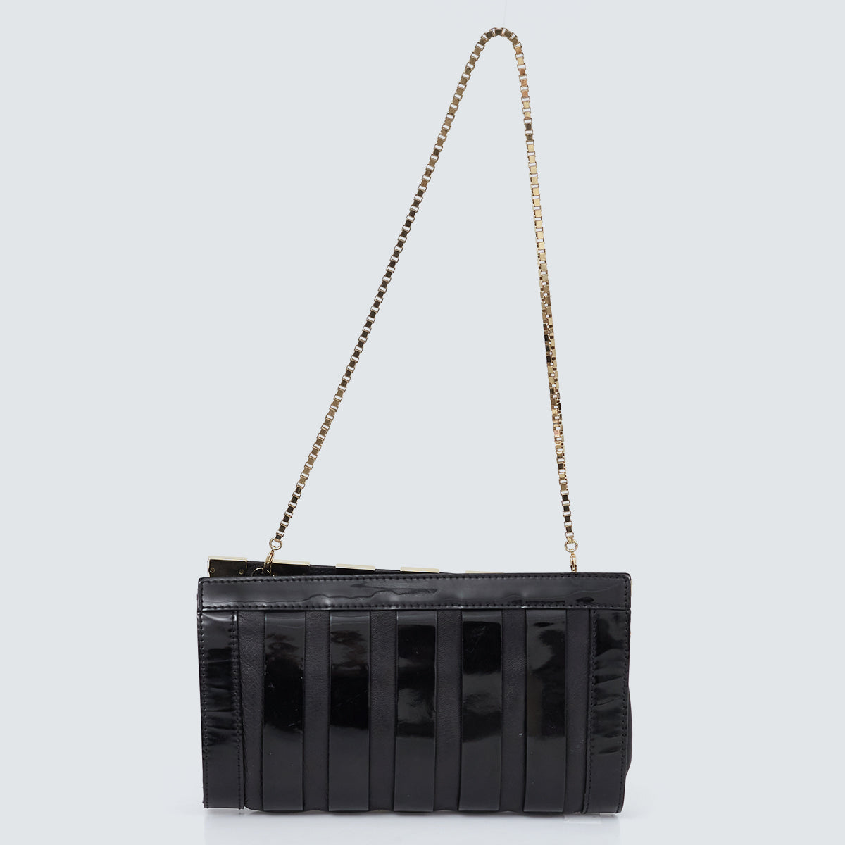 Bolsa Versace Couro Preta