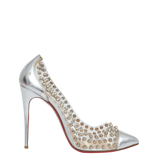 Scarpin Christian Louboutin Prata Tam. 36 BR