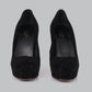 ⁠Scarpin Gucci Camurça Preto TAM. 35 BR