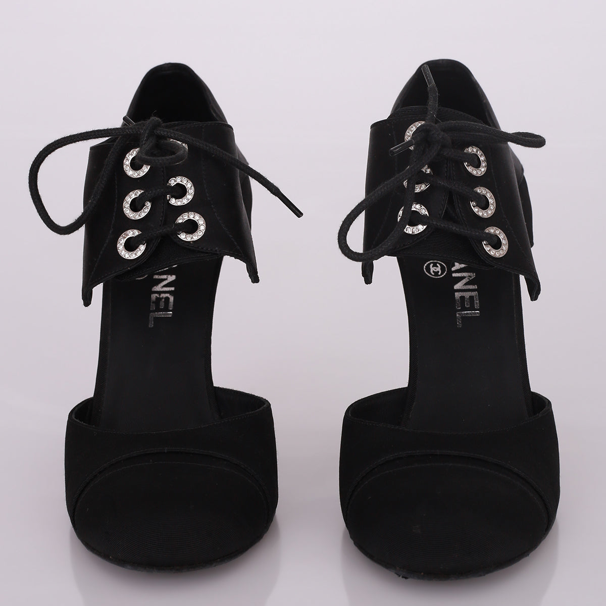 Salto Chanel Preto Tam. 37 Br