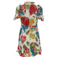 Vestido Gucci Estampado Floral Tam. PP BR