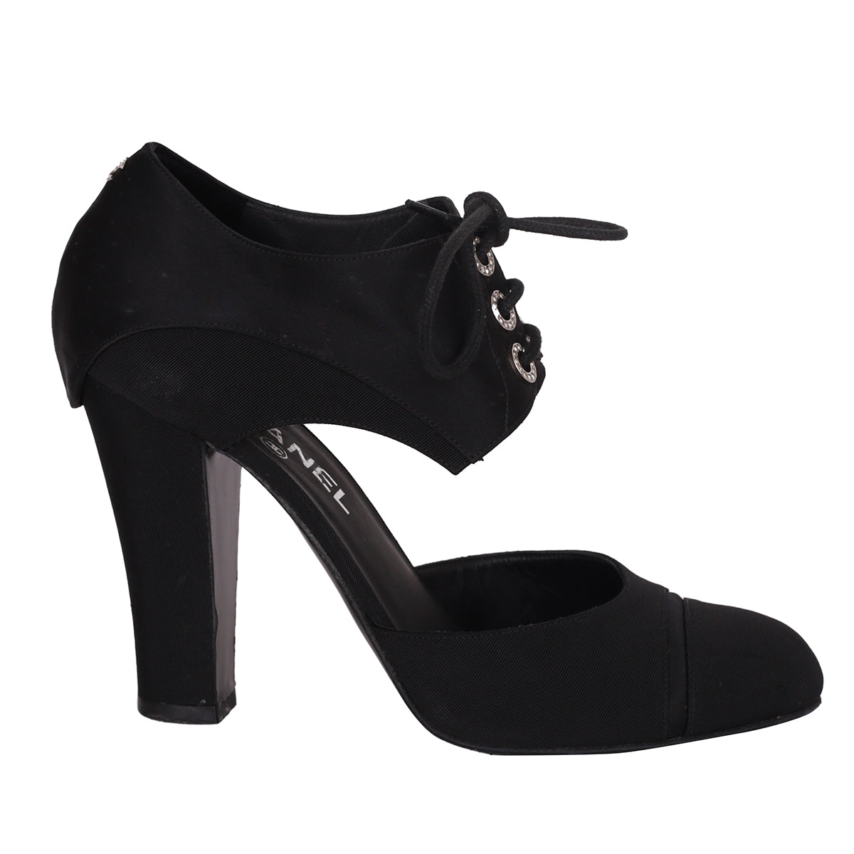 Salto Chanel Preto Tam. 37 Br