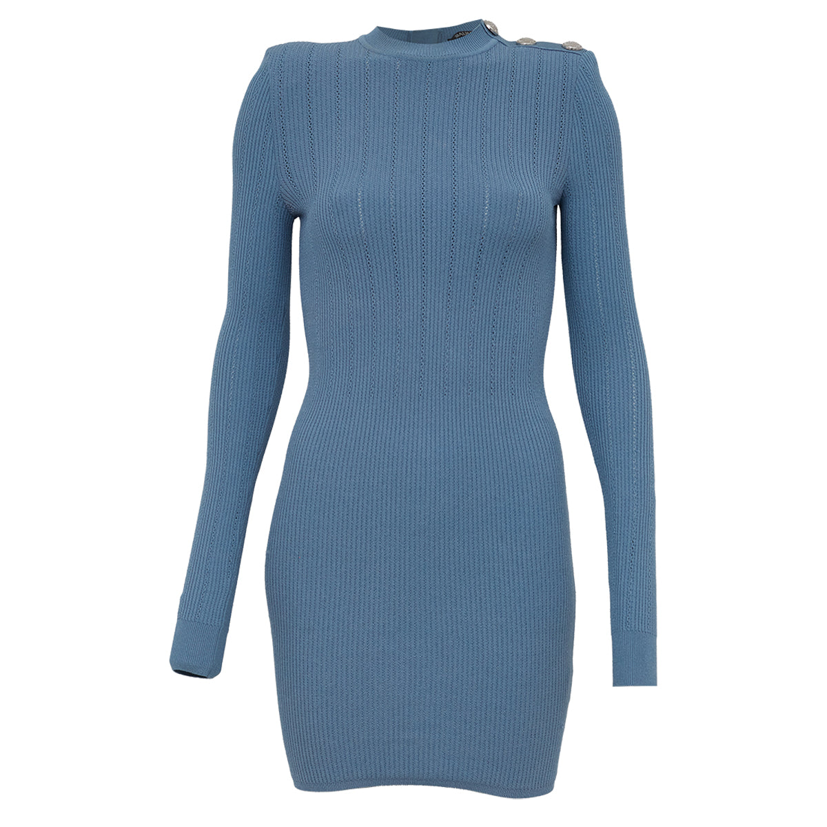 VESTIDO BALMAIN AZUL CLARO TAM. 36 BR