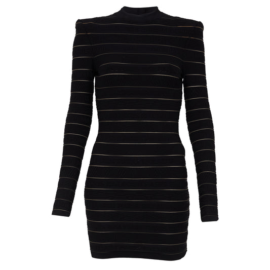 Vestido Balmain Preto Tam. PP