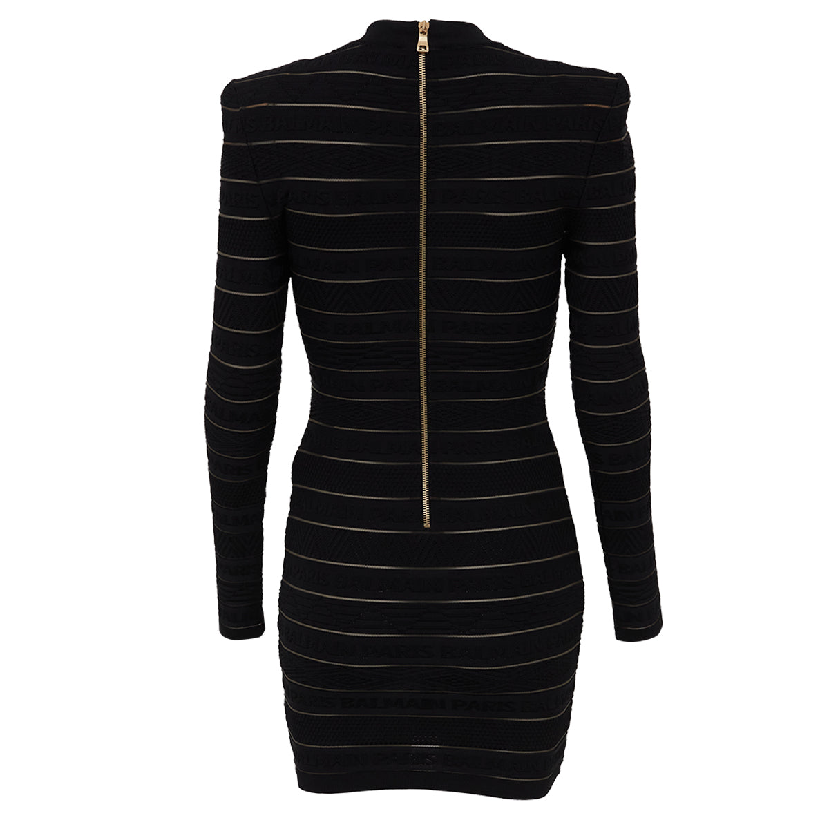 Vestido Balmain Preto Tam. PP